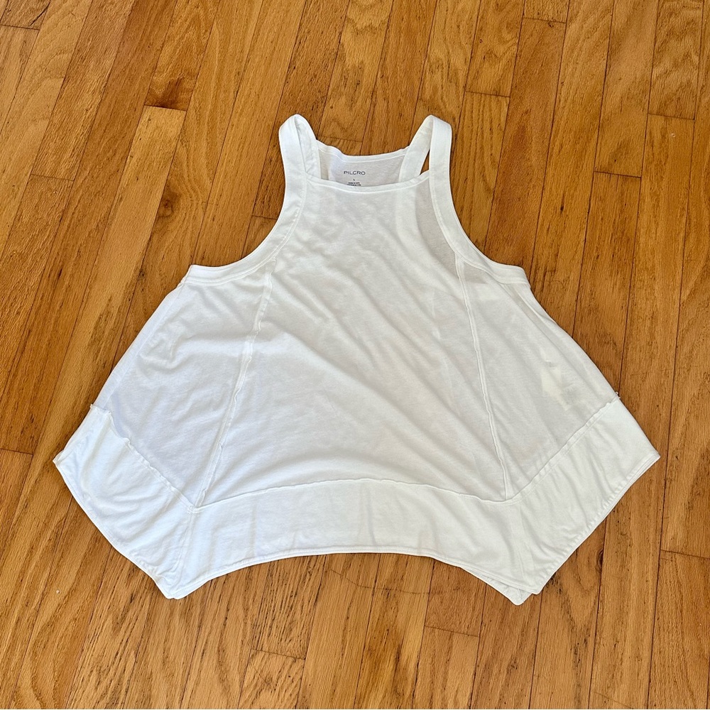 NWT Anthropologie Pilcro White Tank Large